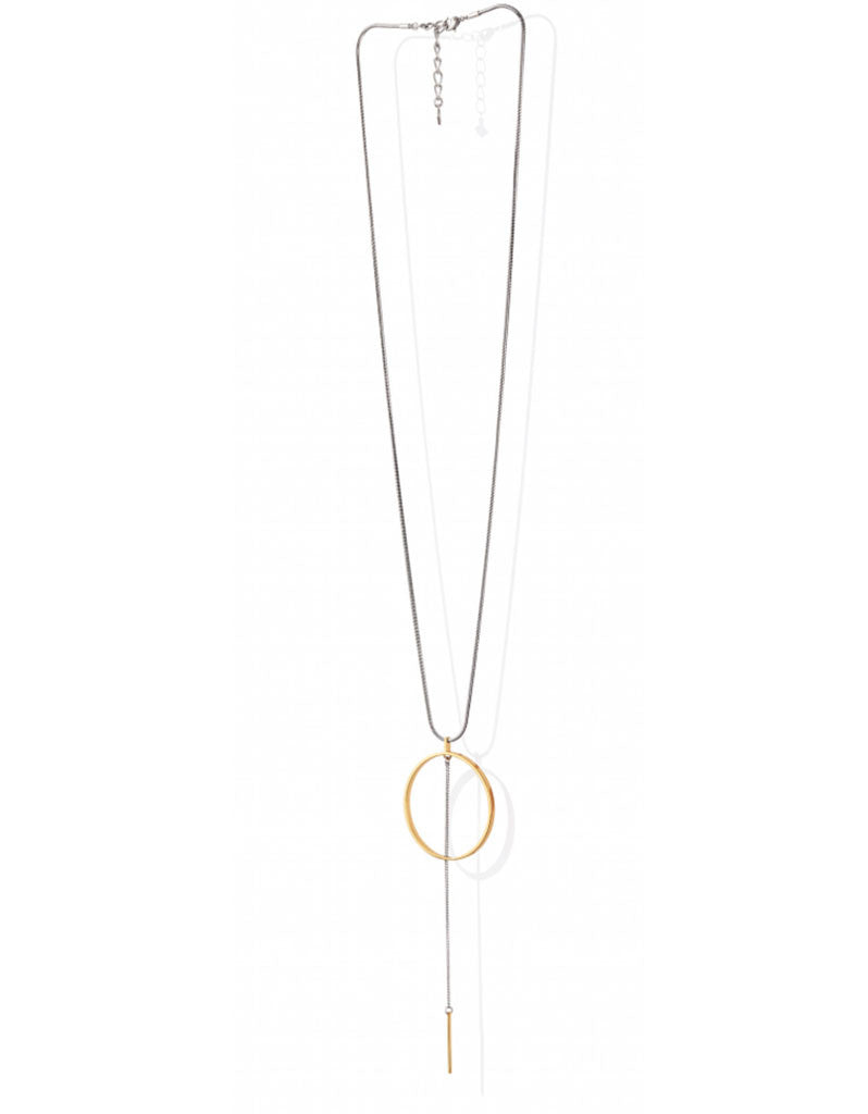 Jenny Bird Rhine Pendant in Gold/Silver - SWANK - Jewelry - 1